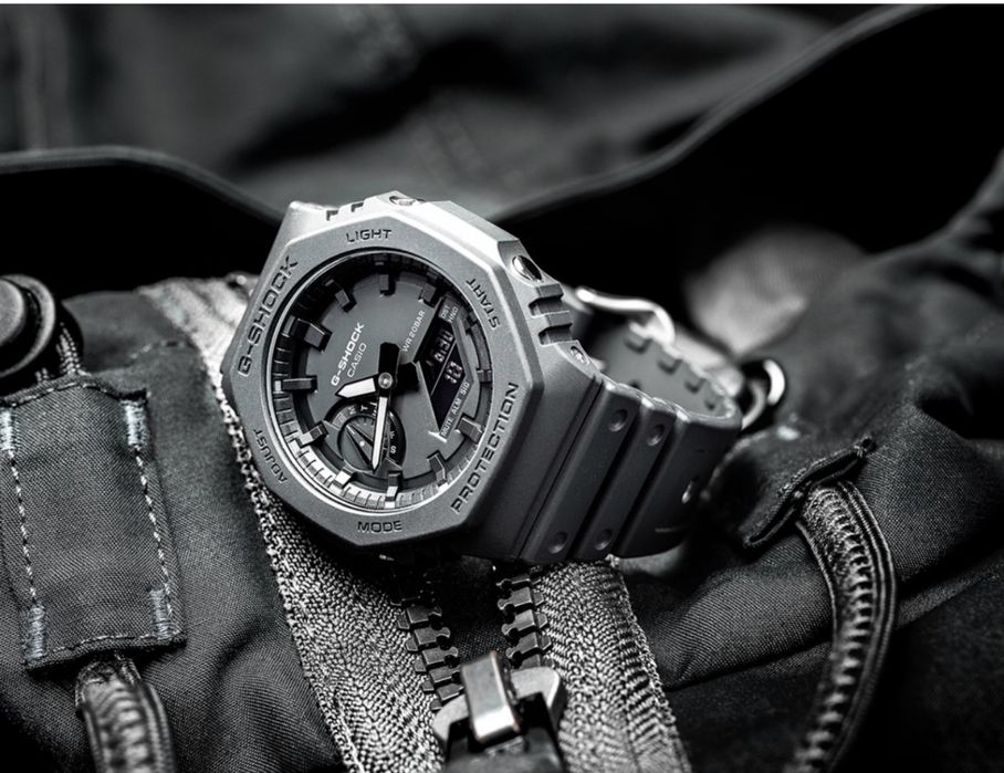 CASIO G-SHOCK GA-2100 (CasiOak) Black — оригінал, НОВИЙ