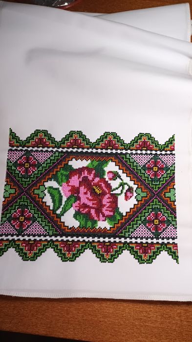 Весільні рушники  вишиті бісером