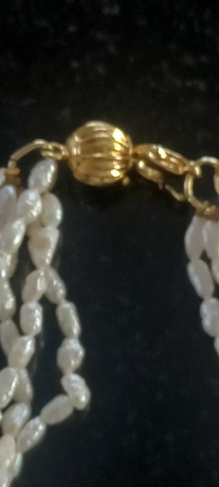 Perły rzeczne naszyjnik