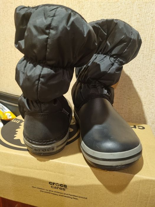 Сапоги crocs б/у