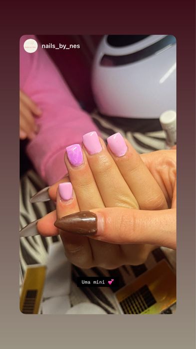 Aplicaçao de unhas de gel