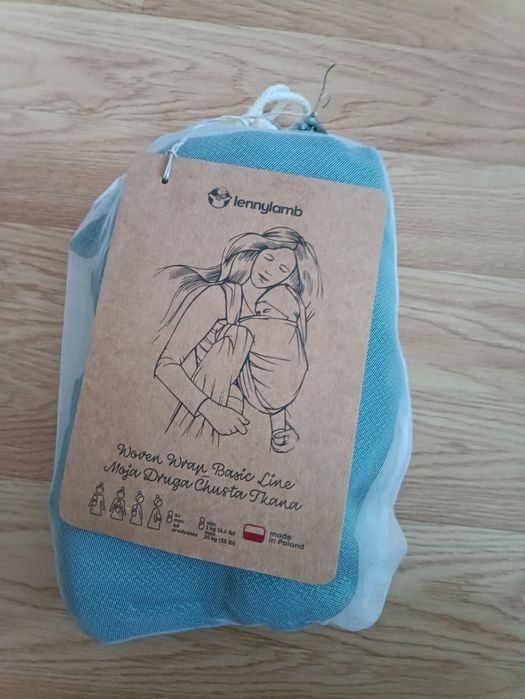Tkana chusta do noszenia dzieci 3kg-25kg lennylamb