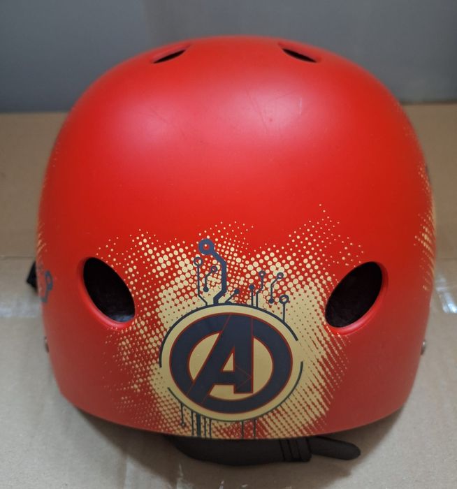 Kask rowerowy orzeszek dziecięcy SEVEN Disney IRONMAN + gratis