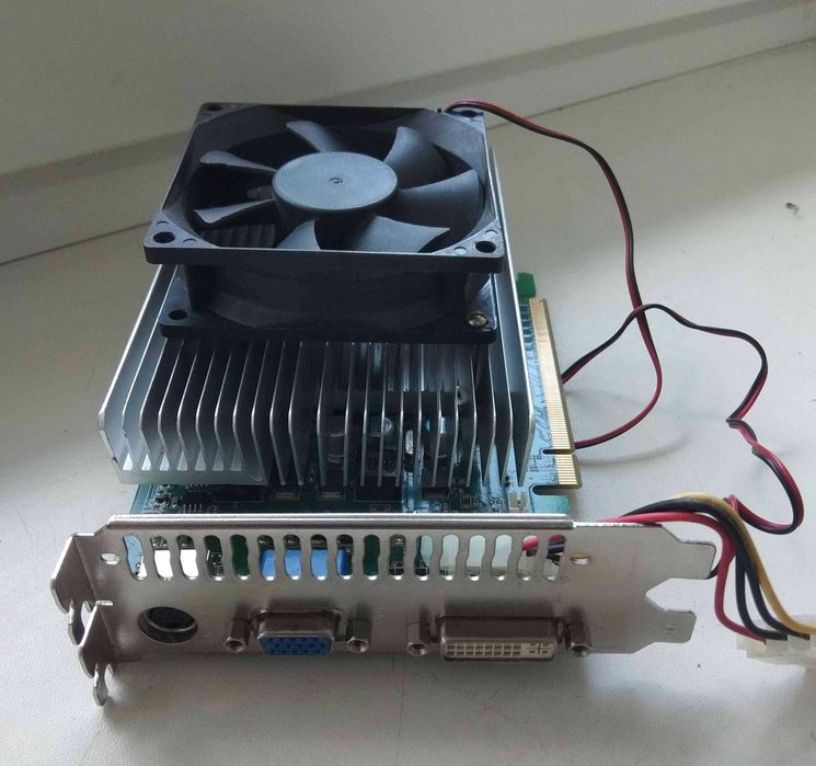 Видеокарта GeForce 8500GT PCI-E 256Mb TV-OUT DVI