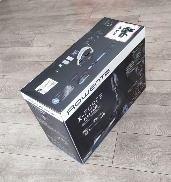 Коробка упаковка от пылесоса Rowenta X-Force Flex 14.60