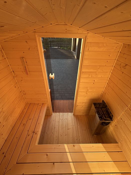 Sauna Ogrodowa z pełnym wyposażeniem