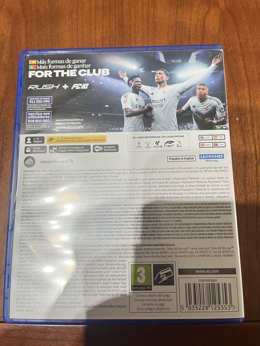 Vendo fc 25 ps5