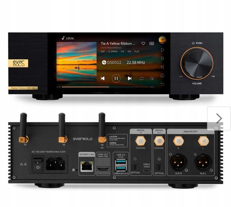 Streamer Eversolo DMP-A6 Gen 2 + pilot / nowość WROCŁAW