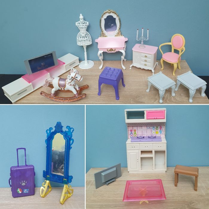 Детская игрушечная мебель, транспорт для кукол