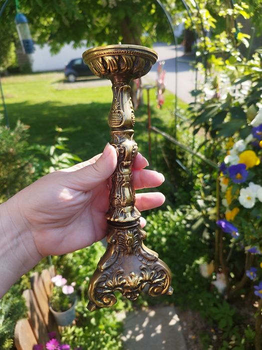 Подсвечник бронза