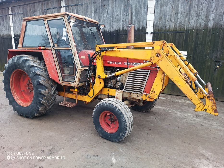 Zetor 8011 z Tur ładowacz 385 Ursus ze Szwecji oryginał