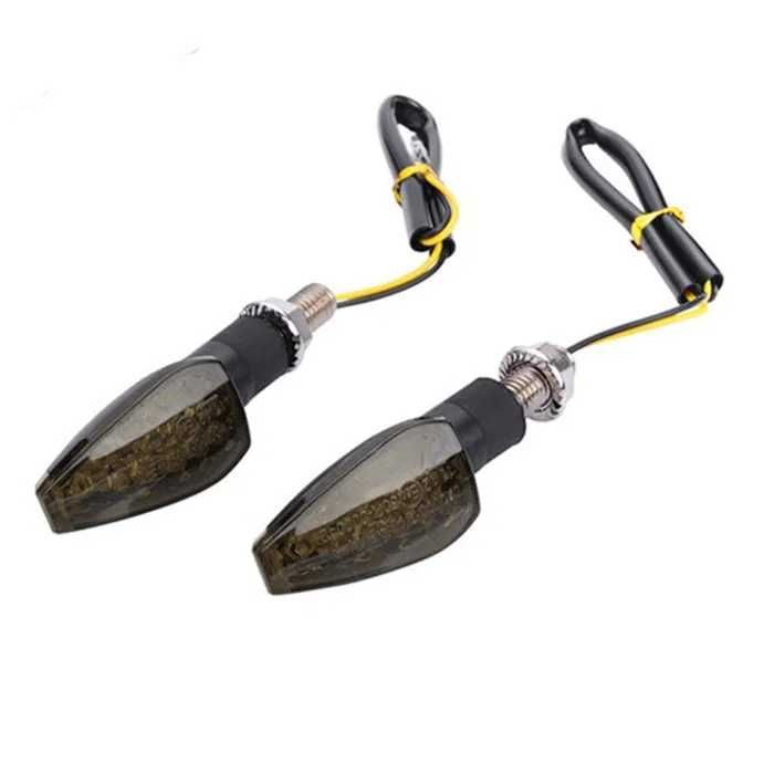 Piscas Universais LED Mota Moto Homologados Indicadores E50 Relé