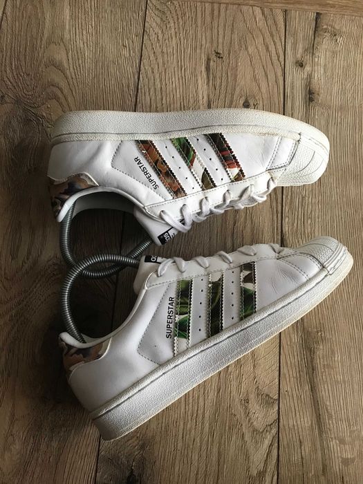 Piękne buty Adidas Superstar Flowers edition rozm. 38