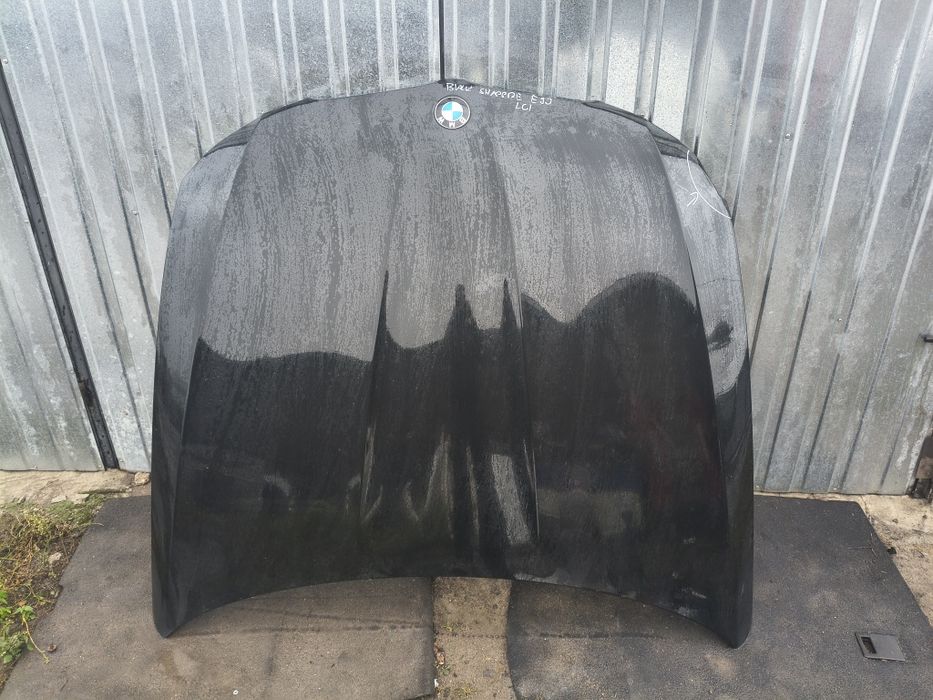 Maska przód pokrywa silnika BMW E90 E91 BLACK SHAPPIRE METALLIC 475 LIFT LCI Czarna Wysyłka