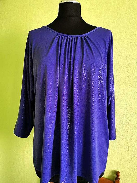 Bluzka - kimono 3/4 - 48 4xl biust 124 cm