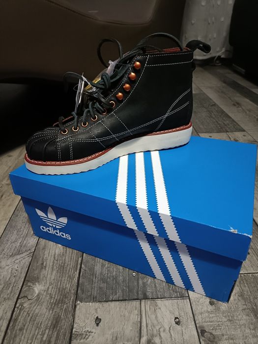 adidas superstar boot black