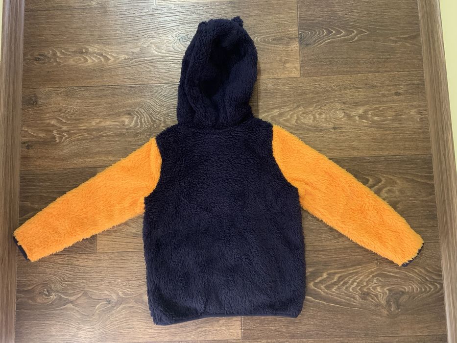 Толстовка худи на меху тедди Lupilu на 4-6 лет