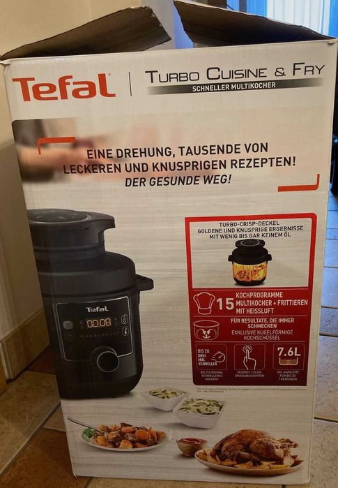 Multicooker Tefal Turbo Cusine & Fry 7,6 l
