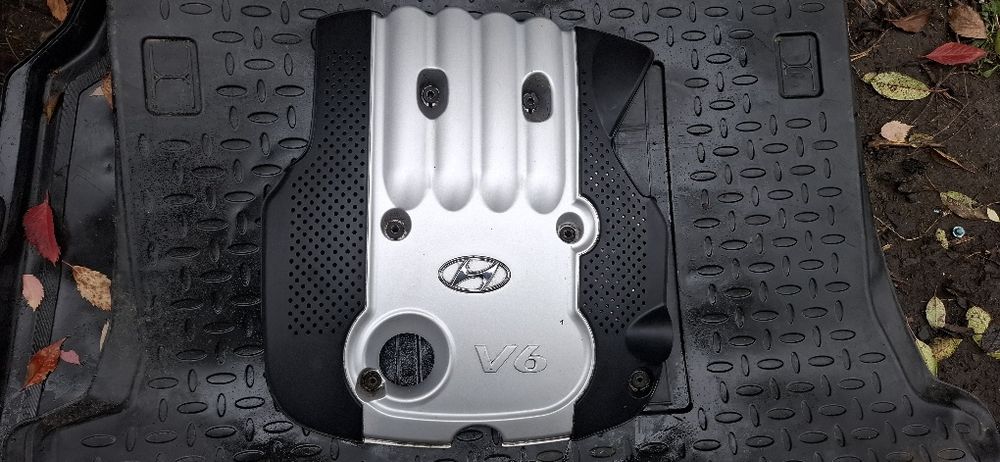 Декоративна кришка на двигун D4EB G6EA Hyundai Santa fe 2 дизель бензи