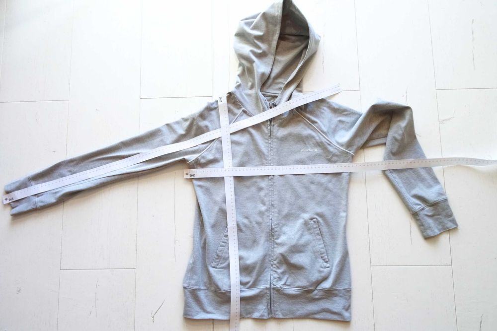 Bluza z kapturem, Reserved, szary, rozmiar L ( 40 ), basic sport