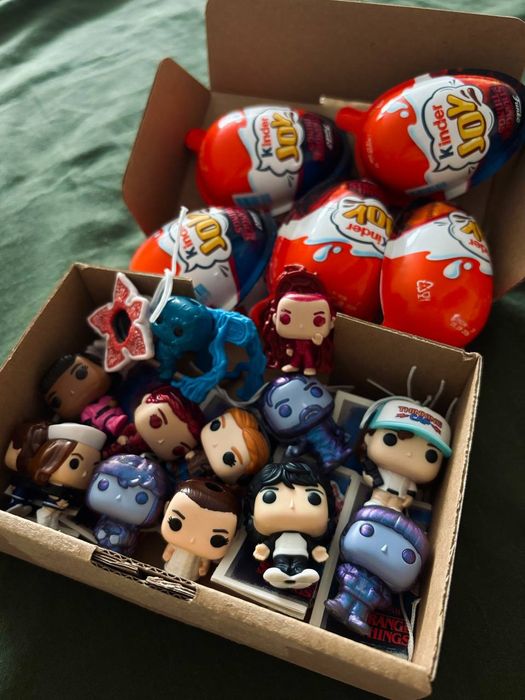 13 figurek Stranger Things Kinder Joy Funko Pop