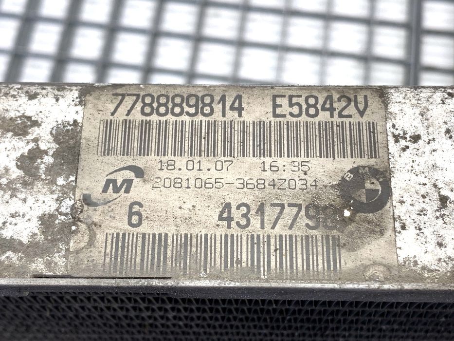 CHŁODNICA WODY BMW E90 2.0 163KM 7788901 04-12 RADIATOR