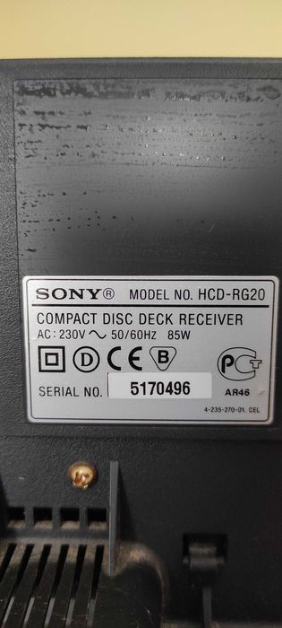 Музыкальный центр SONY. Отличный звук от смартфона и ноутбука до 95 W!