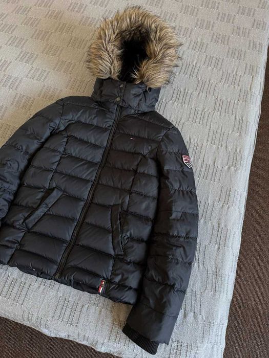 Пуховик Tommy Hilfiger XS-S оригінал (куртка пухова зимова жіноча)
