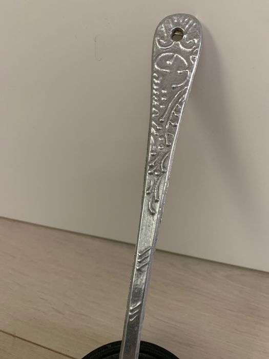 Concha de Sopa Antiga toda em Alumínio trabalhado