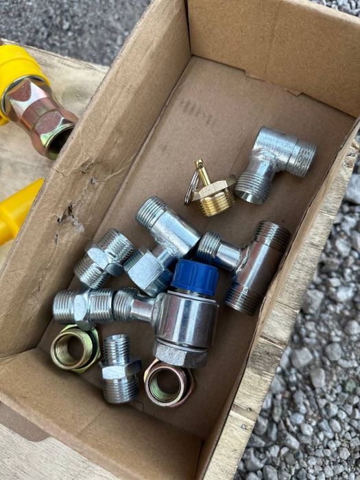 Гальмівна система тракторного причепа 2ПТС-4