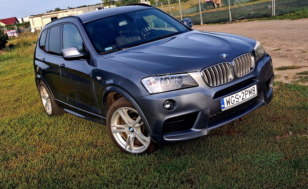 BMW X3 F25 3.0 258 KM,M-pakiet zew/wew. X-DRIVE,2011r.