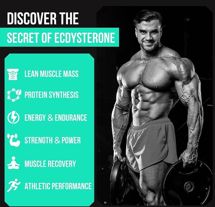 Екдустерон Thalacy Beta Ecdysterone 1200 мг на порцію 60 капсул