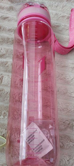 Butelka Super Sparrow 1000 ml różowa