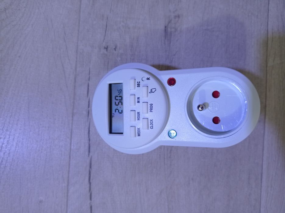 Timer, programator sekundowy, włacznik precyzyjny do terrarium, zrasza