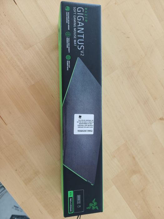 Tapete de Rato Gaming Razer Gigantus V2 XXL (940 x 410 mm) na Caixa