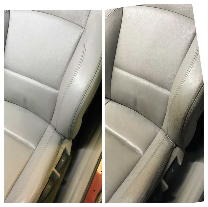 Pranie czyszczenie tapicerki samochodowej