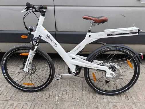 Rower elektryczny miejski 26 cali ebike e bike 250W NOWY uber wolt biały czarny czytaj opis męski damski  hamulce tarczowe