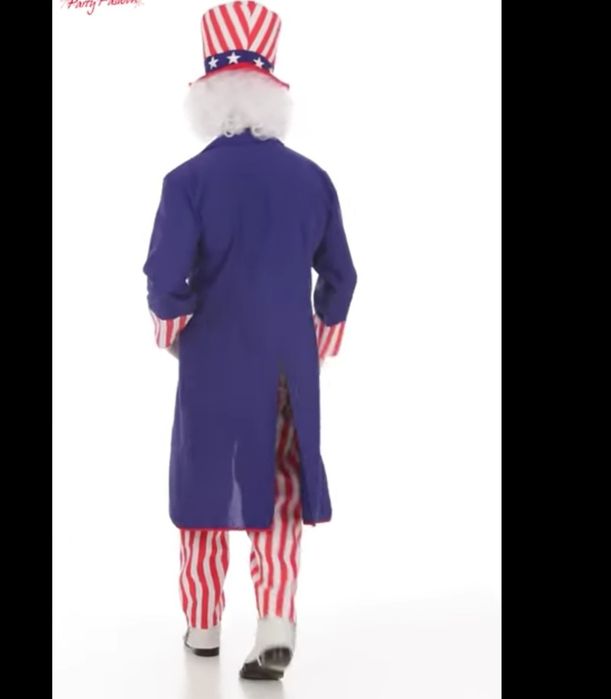 Strój Kostium Wujek Sam USA roz L przebranie bal, impreza, karnawał