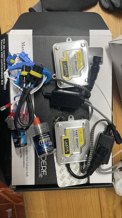 Kit Xenon HID H7 5000K 35W – LedPerf (Novo, nunca montado)