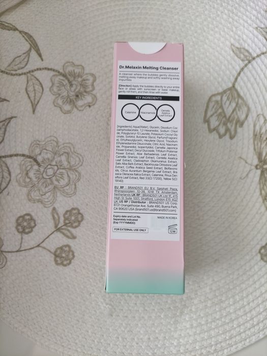 Pianka oczyszczająca do twarzy DR.melaxin melting cleanser
