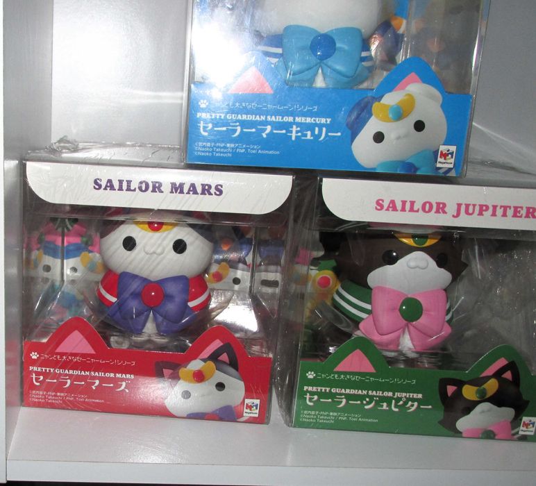 Pretty Guardian Sailor Mars & Mercury & Jupiter Novo/Selado64739561656962123