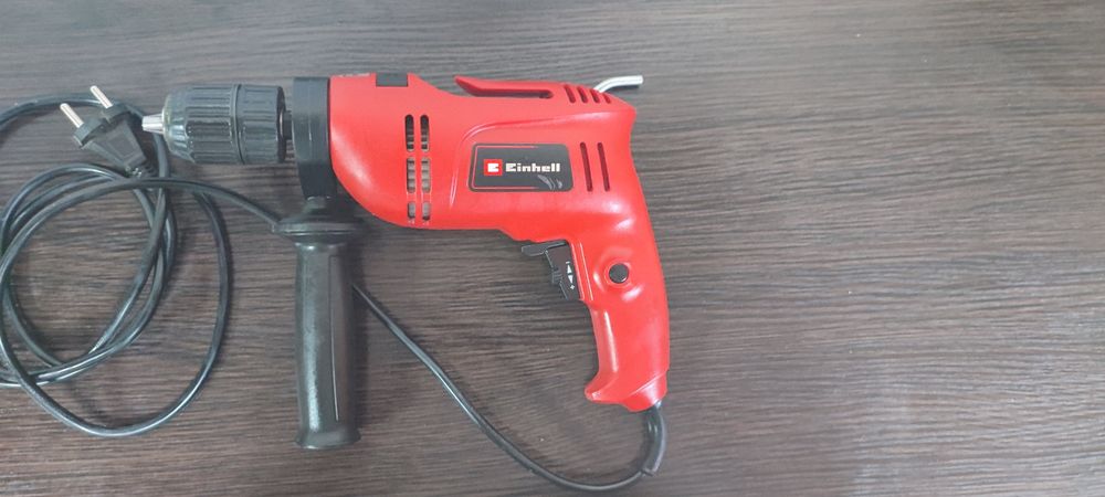 Ударний дриль Einhell TC-ID 650 E — 650 Вт, реверс, регулювання обертів. Дрилька.