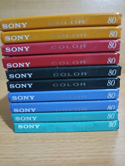 10 Minidisc Sony Bianca Série 1 MD 80 min
