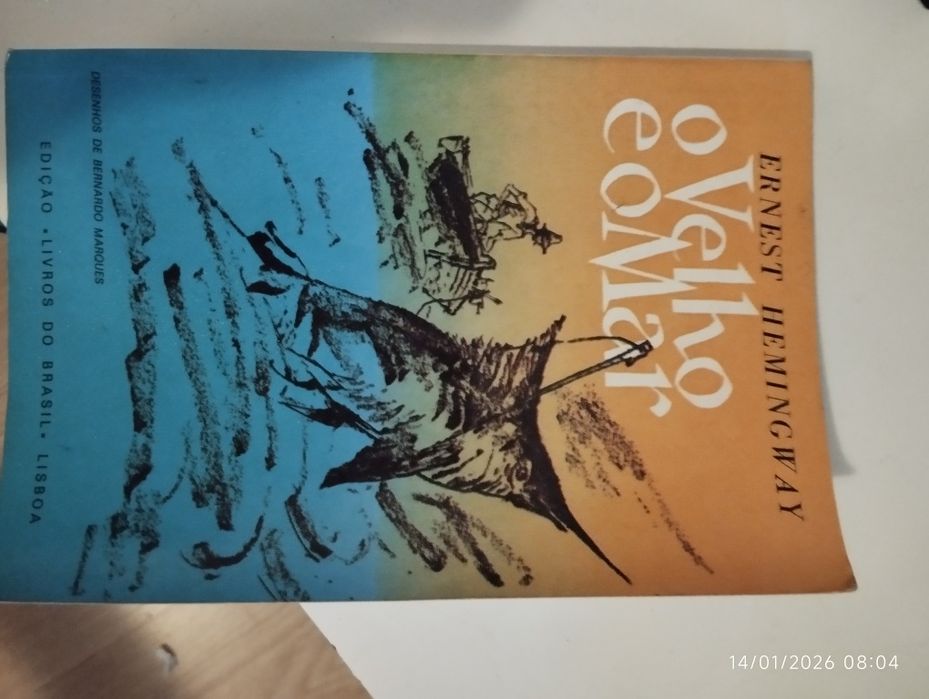Livro "O  Velho e o Mar"