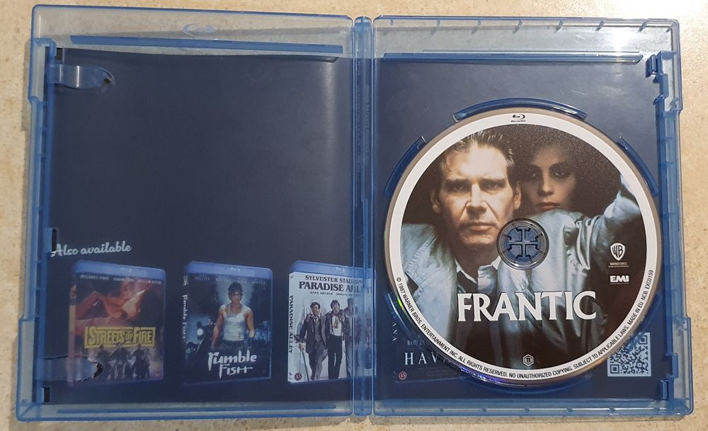 Frantic (Blu Ray) lektor i napisy PL