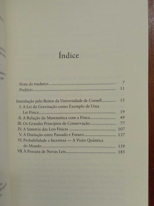Richard P. Feynman - O que é uma lei física?