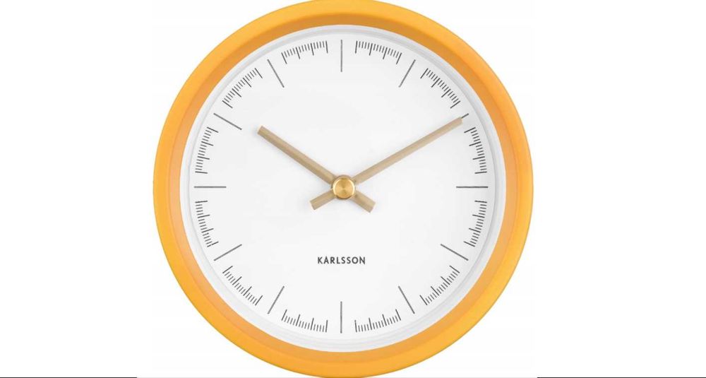Desingerski Zegar ścienny KARLSSON 12,5cm