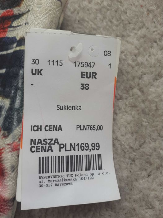 Przecudna sukienka nowa
