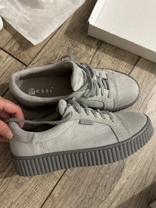 Нові шкіряні мокасини фірми Nessi  36 розмір