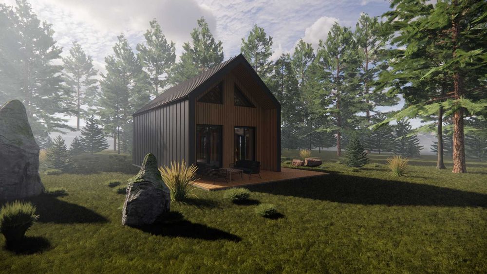 Dom stodoła 70m2 35m2 na zgłoszenie Letniskowy Całoroczny